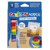 CARIOCA AKRİLİK PAINT MARKER SU BAZLI FIRÇA UÇ 10 LU 45281