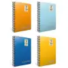 Gıpta Chromo Spiralli PP Kapak Defter A4 Kareli 60yp 1979