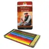 KOHİNOOR SET OF AQUARELL COLOURED PENCİLS 3722 12