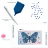 Diamond Dotz Butterfly Days Zipper Pouch 19.1X10.9CM