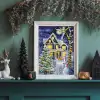 Diamond Dotz Christmas Night 35X25 CM