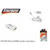 Energizer DC1UCIP5 1000MA Phone Lightning Araç Şarj + Data Kablosu