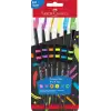 Faber-Castell Soft Touch Fırça Siyah 6lı