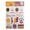 GALATASARAY GSST26006 5 YILDIZ STİCKER SETİ