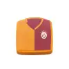 GALATASARAY PARÇALI FORMA DESENLİ SİLGİ