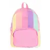 KAUKKO RAİNBOW SIRT ÇANTASI (LİNE PİNK) K1802