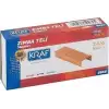 KRAF ZIMBA TELİ 24/6 SARI 1000 Lİ 255G