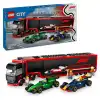 LEGO CITY F1 KAMYON RB20 VE AMR24