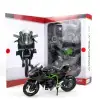 Maisto Kawasaki Ninja H2R Motorbike Build-it-Yourself Die-Cast Model Kit - 1:12 Scale, Assorted Designs and Colours