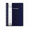 VJ VJ SPİRALLİ -SERT KAPAK DEFTER A4 (21X29.7 CM) IVORY KAĞITR 100 GR. 160 SAYFA.CEPLİ&LASTİKLİ 123-9256