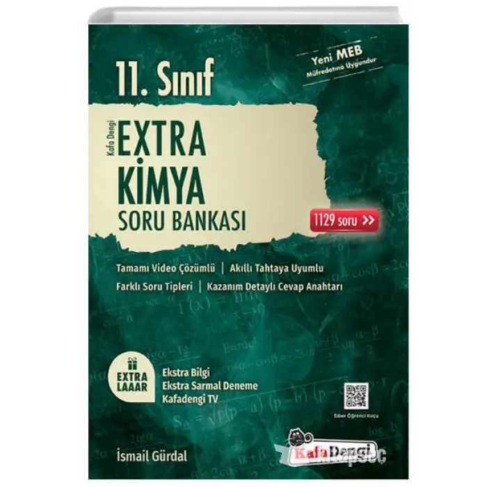 11. Sınıf Kimya Extra Soru Bankası Kafadengi Yayınları