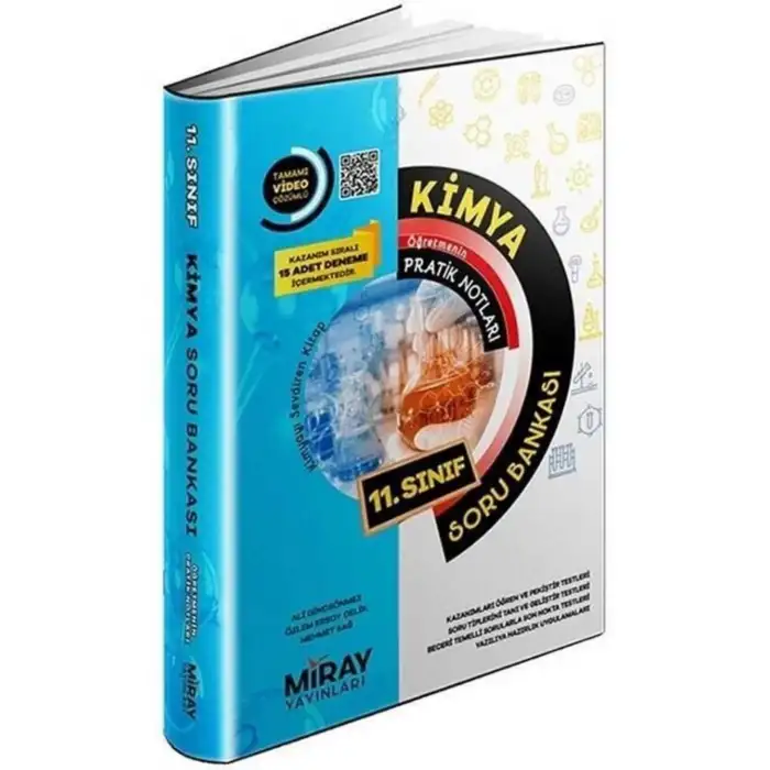 11.Sınıf Kimya Konu Özetli Soru Bankası (Tamamı Video Çözümlü) Miray Yayınları
