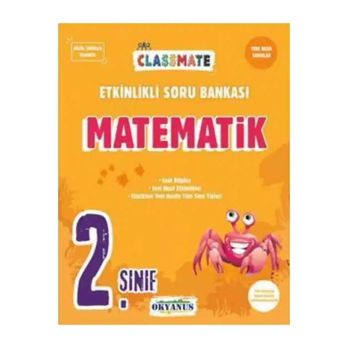 2. SINIF CLASSMATE MATEMATİK ETKİNLİKLİ SORU BANKASI