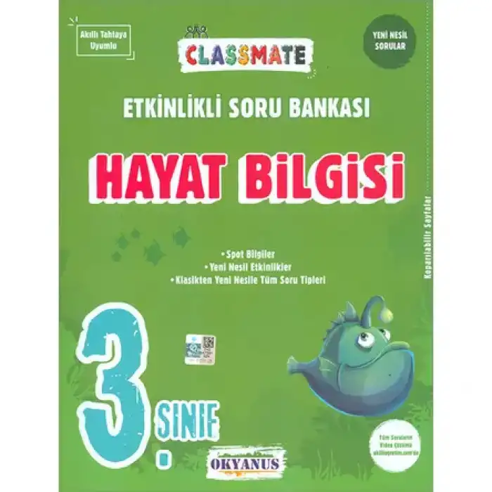 2. SINIF CLASSSMATE HAYAT BİLGİSİ ETKİNLİKLİ SORU BANKASI