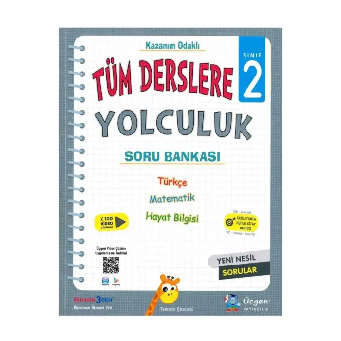 2.Sınıf Tüm Derslere Yolculuk Üçgen Yayıncılık