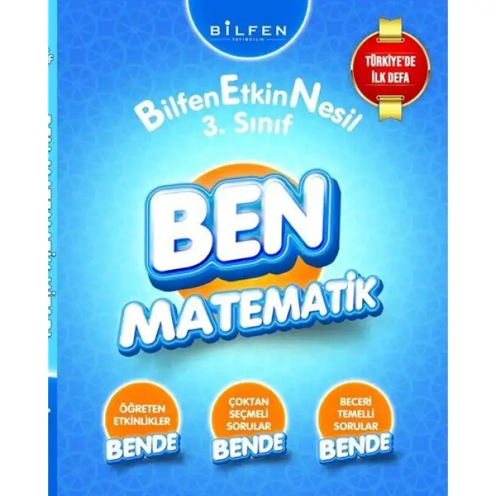 3.Sınıf Ben Matematik Soru Bankası Bilfen Yayınları