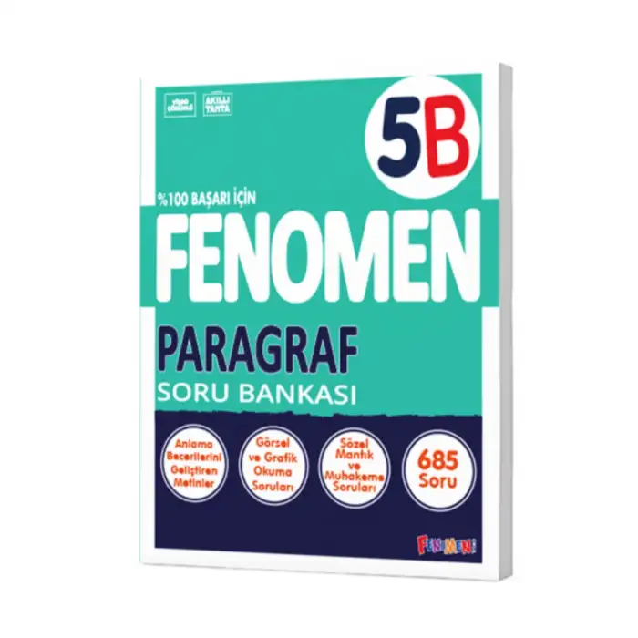 5. Sınıf FENOMEN Paragraf Soru Bankası Gama Yayınları