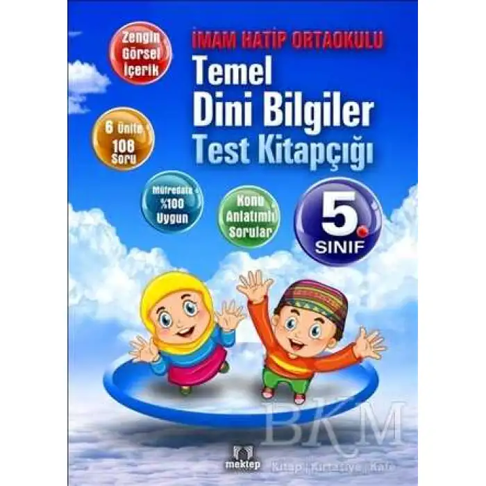 5. SINIF TEMEL DİNİ BİLGİLER TEST KİTAPÇIĞI
