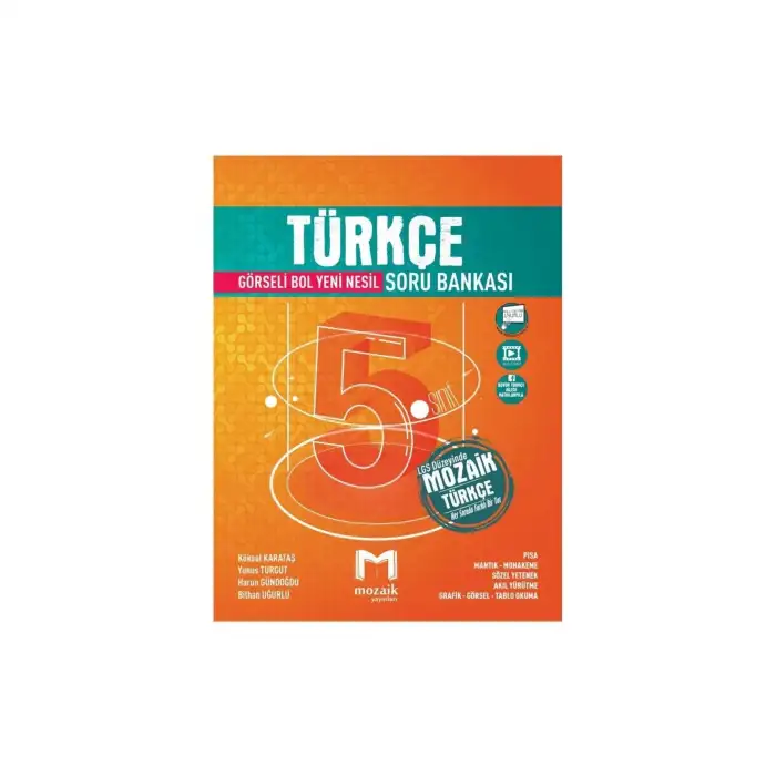 5. Sınıf Türkçe Soru Bankası Mozaik Yayınları