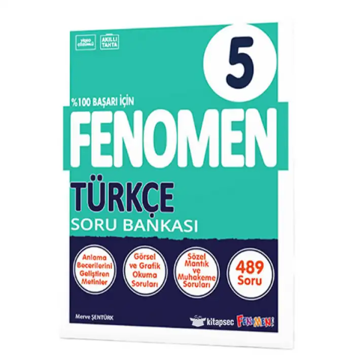 5.Sınıf Fenomen Türkçe Soru Bankası Gama Yayınları