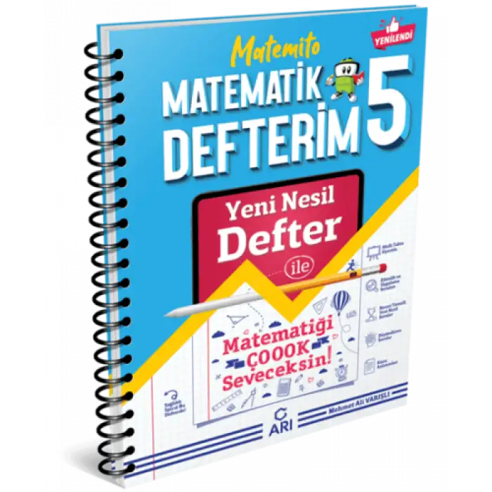 5.Sınıf Matemito Matematik Defterim Arı Yayıncılık