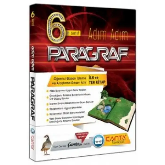 6. Sınıf Paragraf Soru Bankası Çanta Yayınları