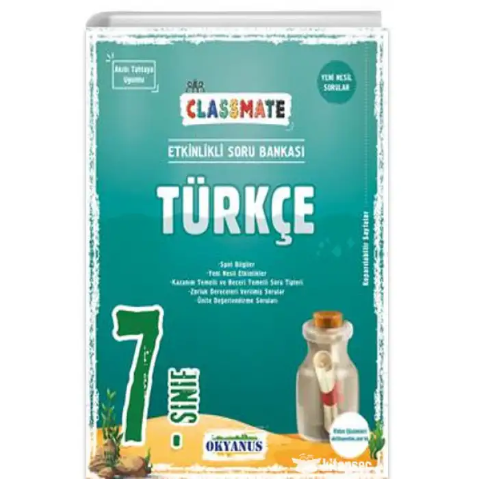 7. Sınıf Classmate Türkçe Soru Bankası Okyanus Yayınları