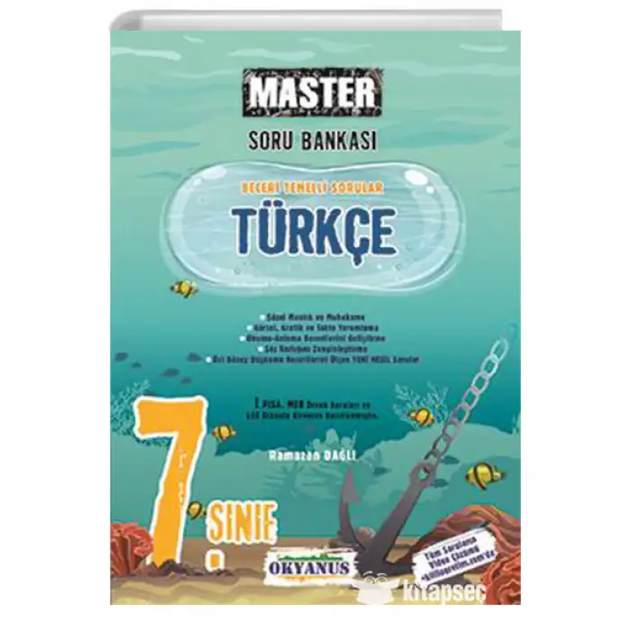 7. Sınıf Master Türkçe Soru Bankası Okyanus Yayınları