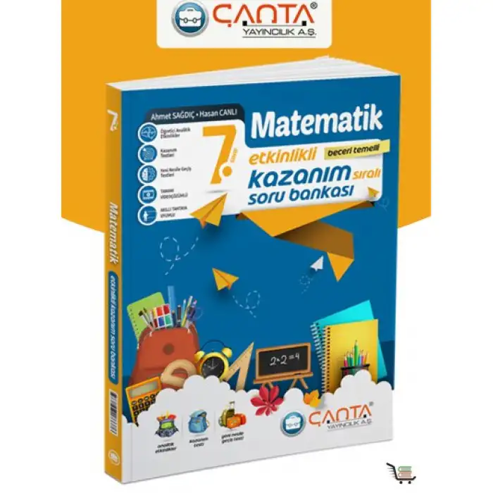 7. Sınıf Matematik Etkinlikli Kazanım Soru Bankası Çanta Yayınları