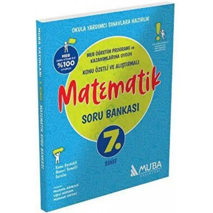 7. Sınıf Matematik Soru Bankası Muba Yayınları