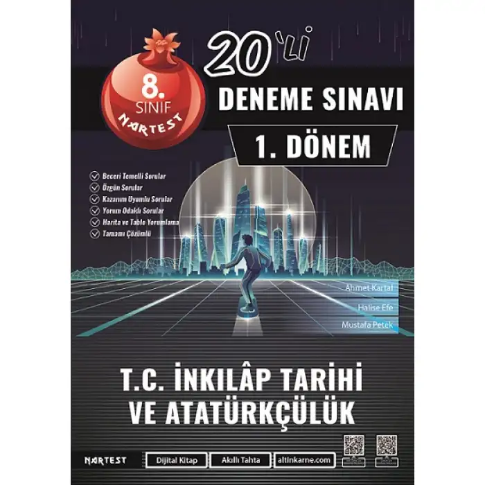 8. Sınıf 1. Dönem Mod 20 İNKİLAP Deneme Sınavı