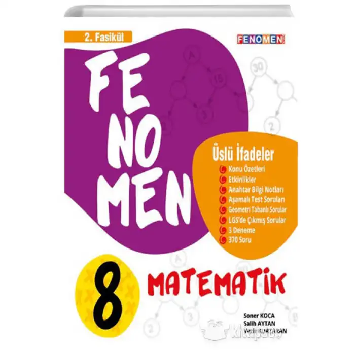 8. Sınıf Matematik Fenomen ÜSLÜ İFADELER 2. Fasikül