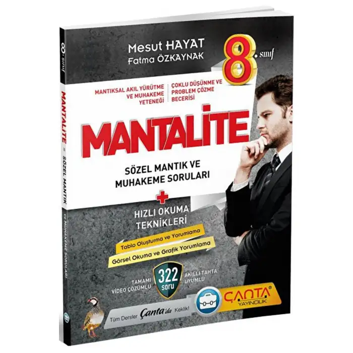 8. Sınıf Sözel Mantık ve Muhakeme Mantalite Çanta Yayınları