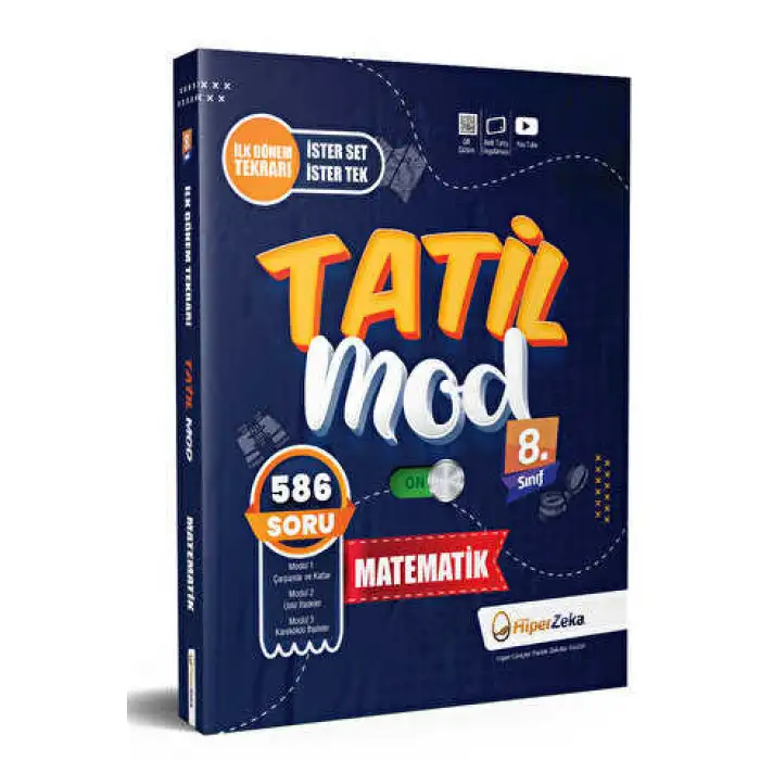 8. Sınıf Tatil Mod On Matematik Teknik Analiz Modülleri İlk Dönem Tekrarı | Serkan AKÇA