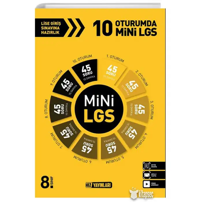8.SINIF 10 OTURUMDA MİNİ LGS