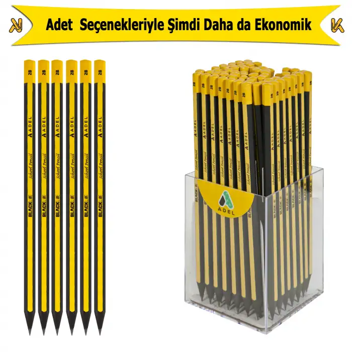 ADEL BLACKLİNE 2B KURŞUN KALEM