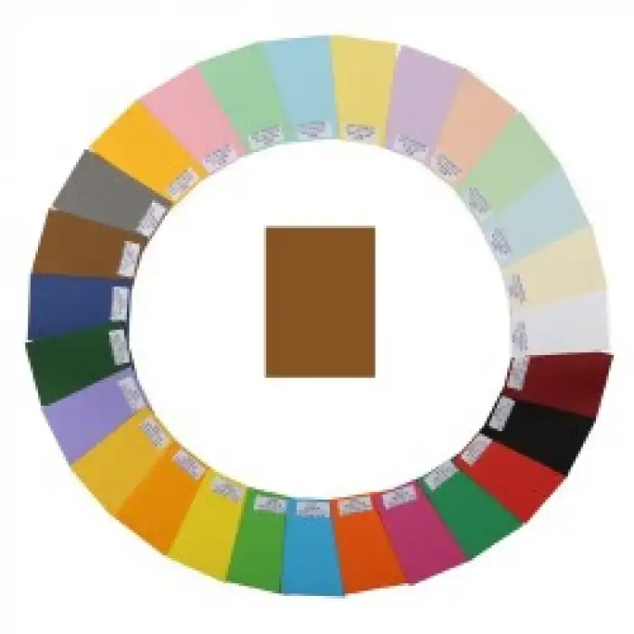 ALEX KOLEJ FON KARTONU 25x35 KAHVERENGİ