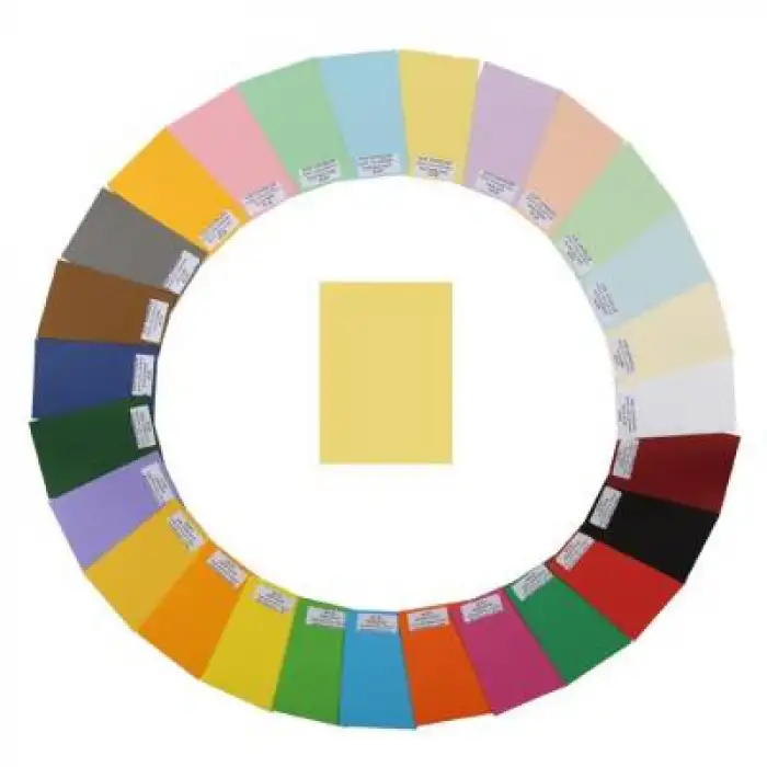 ALEX KOLEJ FON KARTONU 35X50 NO:07 AÇIK SARI 160GR.