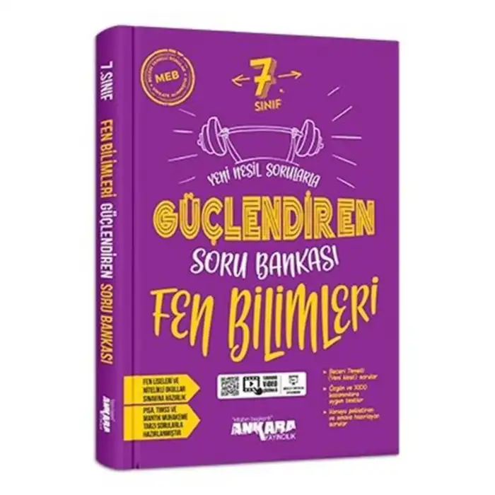 ANKARA 7.SINIF FEN BİLİMLERİ GÜÇ SORU BANKASI