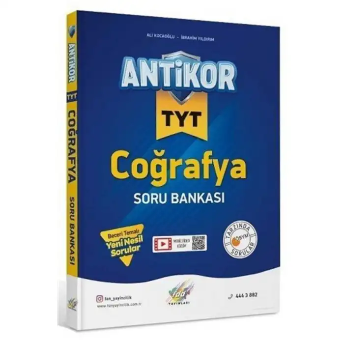 ANTİKOR TYT Coğrafya Soru Bankası