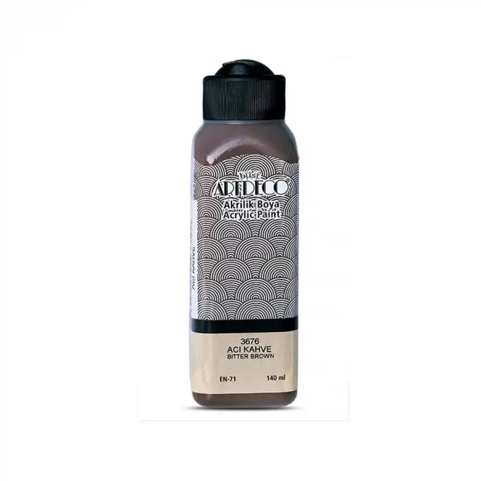 ARTDECO AKRİLİK BOYA 140 ML. ACI KAHVE
