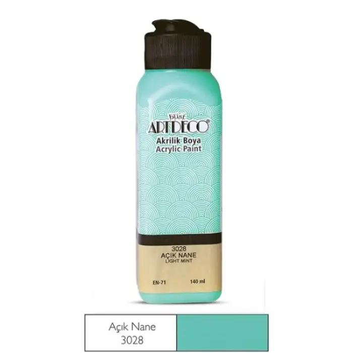 ARTDECO AKRİLİK BOYA 140 ML. AÇIK NANE