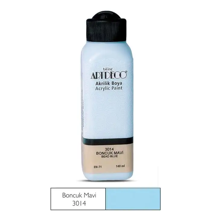 ARTDECO AKRİLİK BOYA 140 ML. BONCUK MAVİ