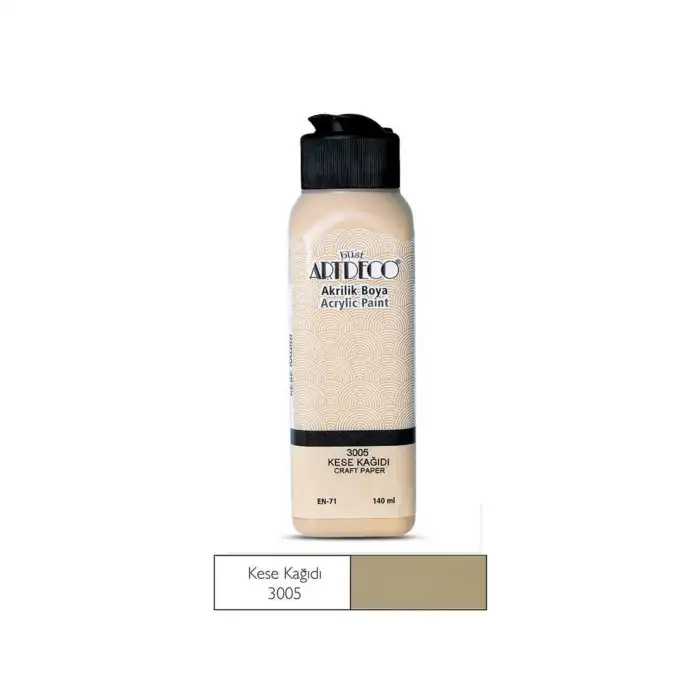 ARTDECO AKRİLİK BOYA 140 ML. KESE KAĞIDI