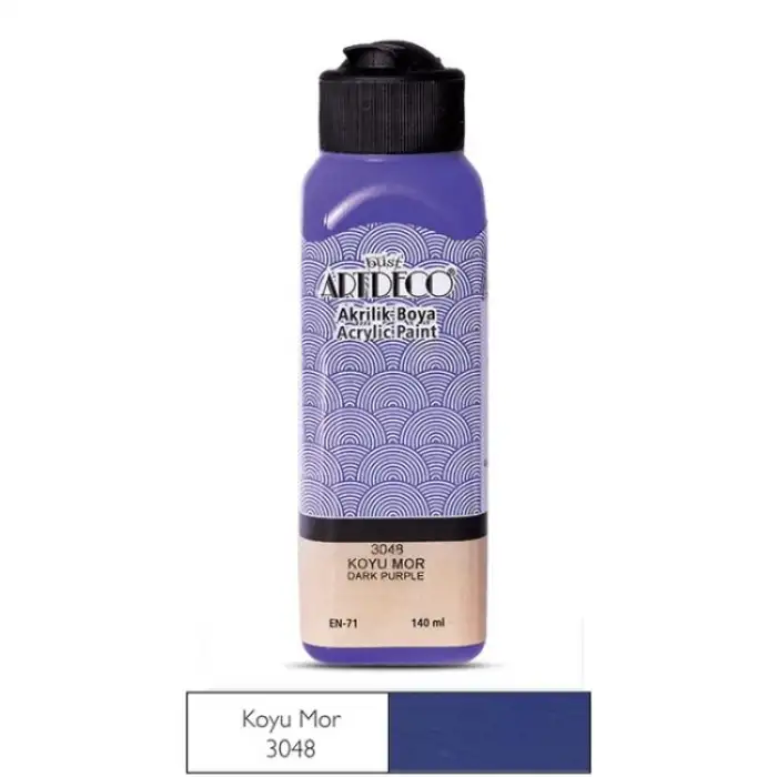 ARTDECO AKRİLİK BOYA 140 ML. KOYU MOR
