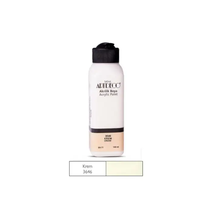 Artdeco Akrilik Boya 140 Ml. Krem