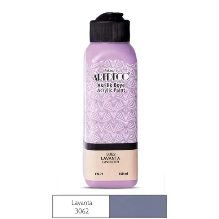 ARTDECO AKRİLİK BOYA 140 ML. LAVANTA