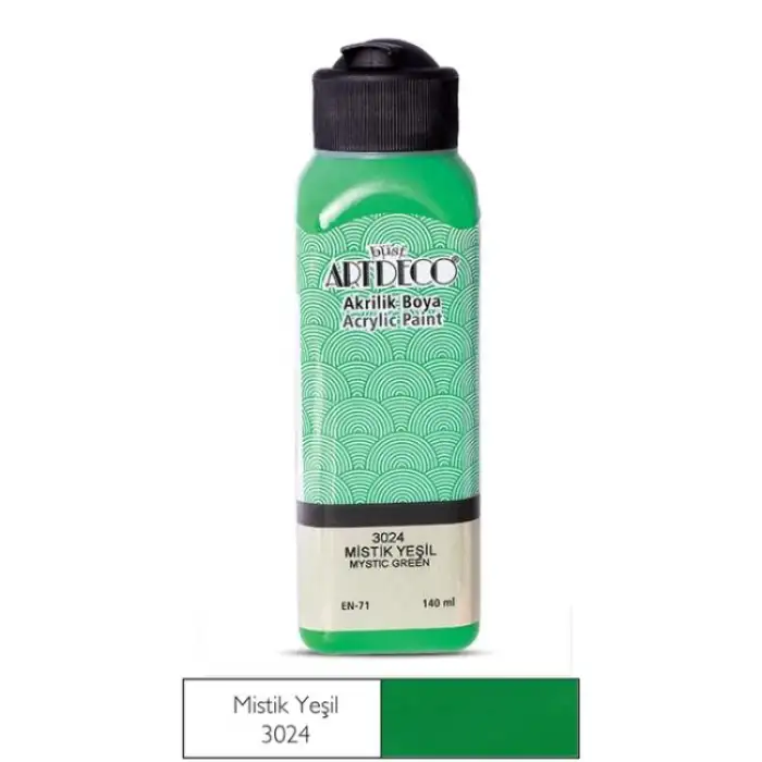 ARTDECO AKRİLİK BOYA 140 ML. MİSTİK YEŞİL