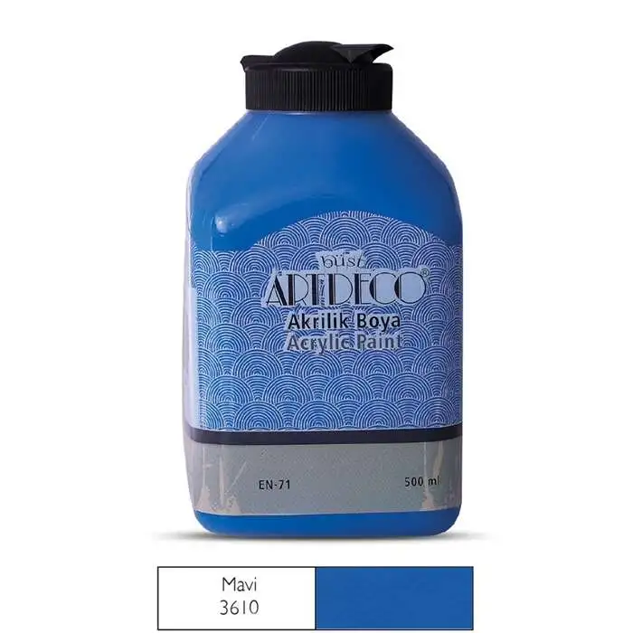 ARTDECO AKRİLİK BOYA 500 ML.MAVİ