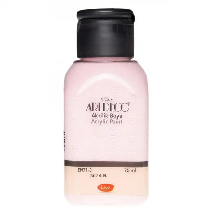 ARTDECO AKRİLİK BOYA 75 ML BEBEK PEMBE